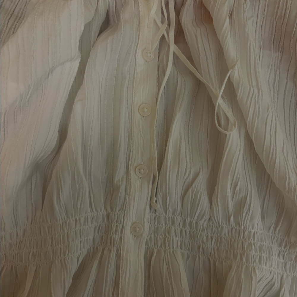 Brand new American Eagle Outfitters Cream vintage style lacy camisole - Picture 4 of 6